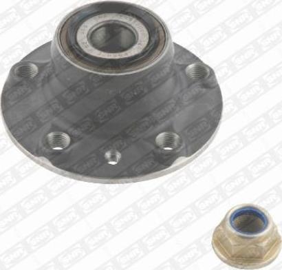 SNR R155.43 - Подшипник ступицы колеса, комплект autospares.lv