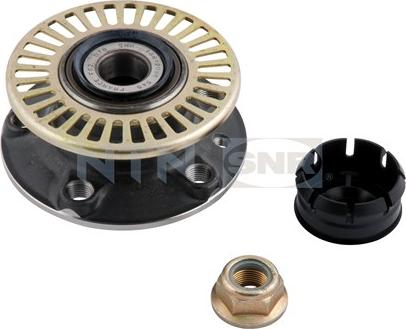 SNR R155.42 - Подшипник ступицы колеса, комплект autospares.lv