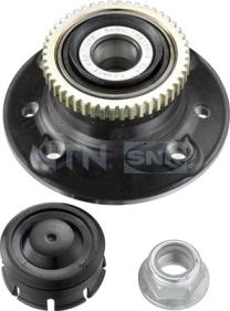 SNR R155.24 - Подшипник ступицы колеса, комплект autospares.lv