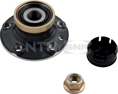 SNR R155.25 - Подшипник ступицы колеса, комплект autospares.lv