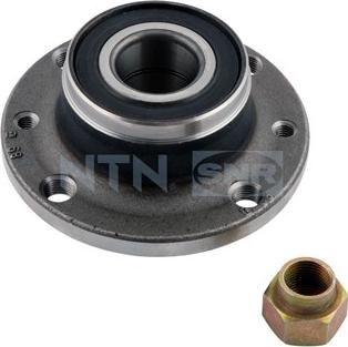 SNR R158.09 - Подшипник ступицы колеса, комплект autospares.lv