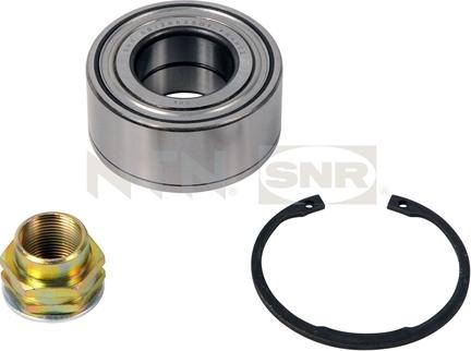 SNR R158.24 - Подшипник ступицы колеса, комплект autospares.lv