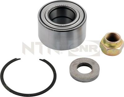 SNR R158.28 - Подшипник ступицы колеса, комплект autospares.lv