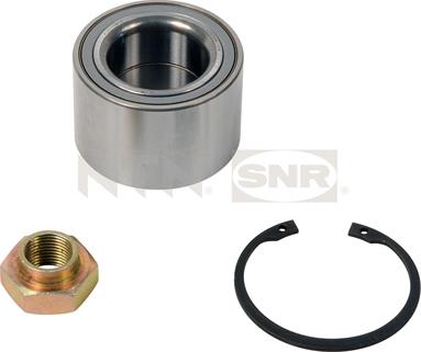 SNR R153.46 - Подшипник ступицы колеса, комплект autospares.lv