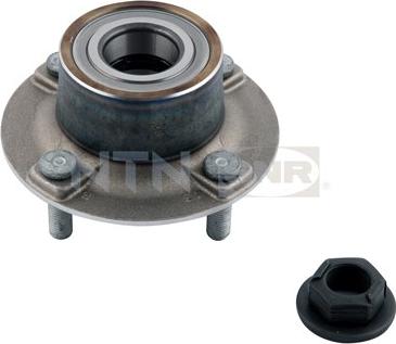 SNR R152.43 - Подшипник ступицы колеса, комплект autospares.lv