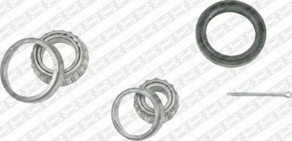 SNR R152.08 - Подшипник ступицы колеса, комплект autospares.lv