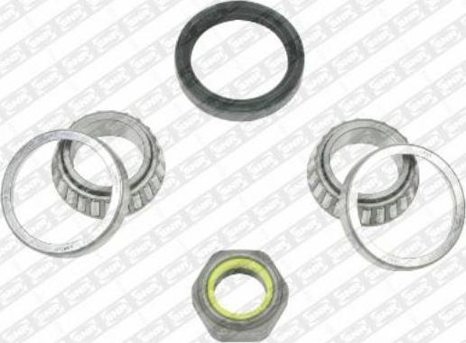 SNR R152.29 - Подшипник ступицы колеса, комплект autospares.lv