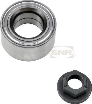 SNR R152.23 - Подшипник ступицы колеса, комплект autospares.lv