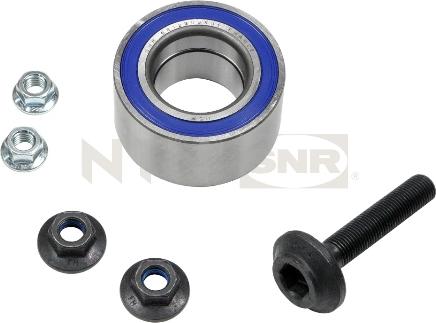 SNR R157.23 - Подшипник ступицы колеса, комплект autospares.lv