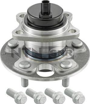 SNR R169.99 - Подшипник ступицы колеса, комплект autospares.lv