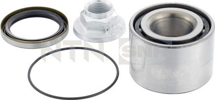 SNR R169.10 - Подшипник ступицы колеса, комплект autospares.lv