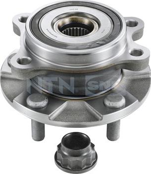 SNR R169.72 - Подшипник ступицы колеса, комплект autospares.lv