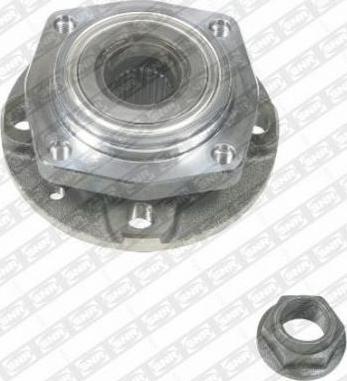 SNR R164.13 - Подшипник ступицы колеса, комплект autospares.lv