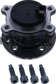 SNR R165.42 - Подшипник ступицы колеса, комплект autospares.lv