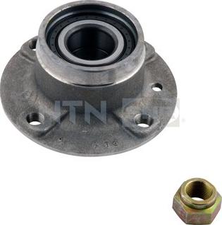 SNR R165.10 - Подшипник ступицы колеса, комплект autospares.lv