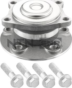 SNR R165.28 - Подшипник ступицы колеса, комплект autospares.lv