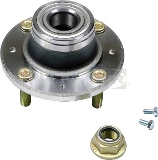 SNR R165.22 - Подшипник ступицы колеса, комплект autospares.lv