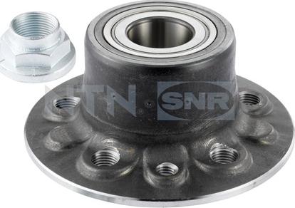 SNR R161.27 - Подшипник ступицы колеса, комплект autospares.lv