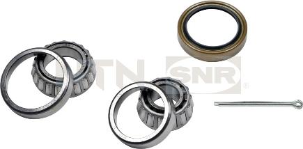 SNR R168.15 - Подшипник ступицы колеса, комплект autospares.lv