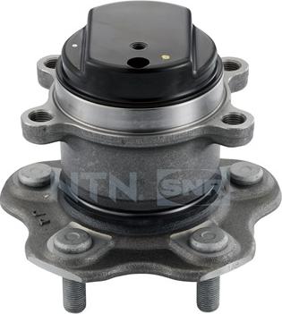 SNR R168.117 - Подшипник ступицы колеса, комплект autospares.lv