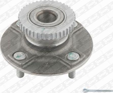 SNR R168.33 - Подшипник ступицы колеса, комплект autospares.lv