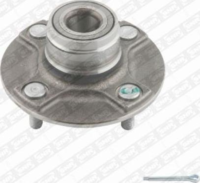 SNR R168.27 - Подшипник ступицы колеса, комплект autospares.lv