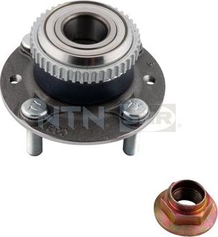 SNR R189.03 - Подшипник ступицы колеса, комплект autospares.lv