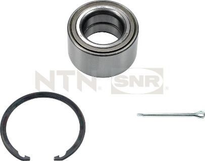 SNR R184.05 - Подшипник ступицы колеса, комплект autospares.lv