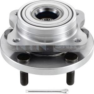 SNR R186.12 - Подшипник ступицы колеса, комплект autospares.lv