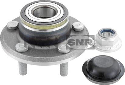 SNR R186.37 - Подшипник ступицы колеса, комплект autospares.lv