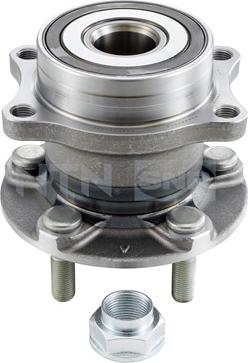 SNR R181.26 - Подшипник ступицы колеса, комплект autospares.lv