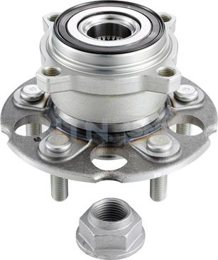 SNR R174.67 - Подшипник ступицы колеса, комплект autospares.lv