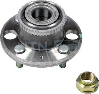 SNR R174.24 - Подшипник ступицы колеса, комплект autospares.lv