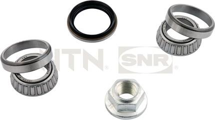 SNR R173.09 - Подшипник ступицы колеса, комплект autospares.lv