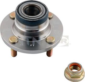 SNR R173.23 - Подшипник ступицы колеса, комплект autospares.lv