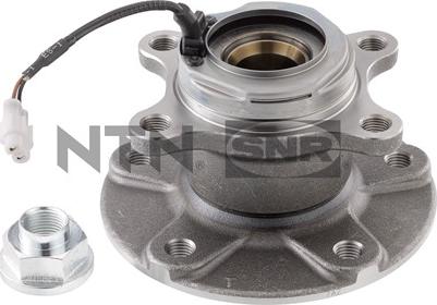 SNR R177.57 - Подшипник ступицы колеса, комплект autospares.lv