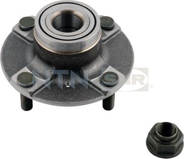 SNR R177.03 - Подшипник ступицы колеса, комплект autospares.lv