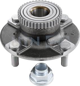 SNR R177.34 - Подшипник ступицы колеса, комплект autospares.lv