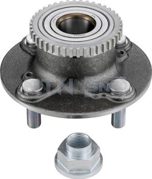 SNR R177.25 - Подшипник ступицы колеса, комплект autospares.lv