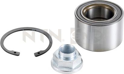 SNR R177.26 - Подшипник ступицы колеса, комплект autospares.lv