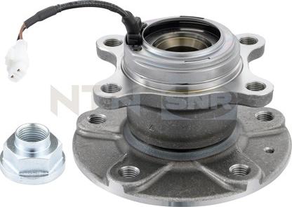 SNR R177.20 - Подшипник ступицы колеса, комплект autospares.lv