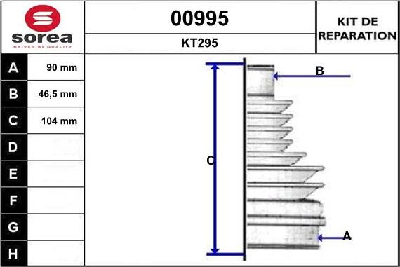 SNRA 00995 - Пыльник, приводной вал autospares.lv