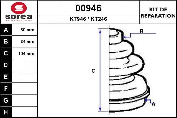 SNRA 00946 - Пыльник, приводной вал autospares.lv