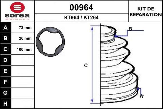 SNRA 00964 - Пыльник, приводной вал autospares.lv