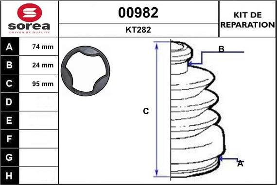 SNRA 00982 - Пыльник, приводной вал autospares.lv