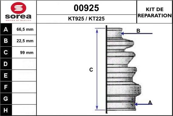 SNRA 00925 - Пыльник, приводной вал autospares.lv