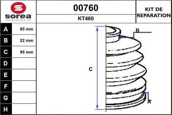 SNRA 00760 - Пыльник, приводной вал autospares.lv