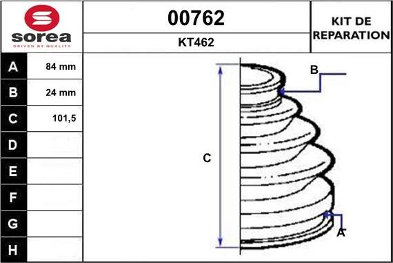 SNRA 00762 - Пыльник, приводной вал autospares.lv