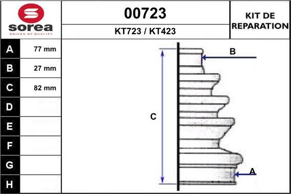 SNRA 00723 - Пыльник, приводной вал autospares.lv