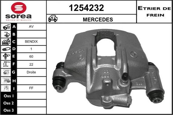 SNRA 1254232 - Тормозной суппорт autospares.lv